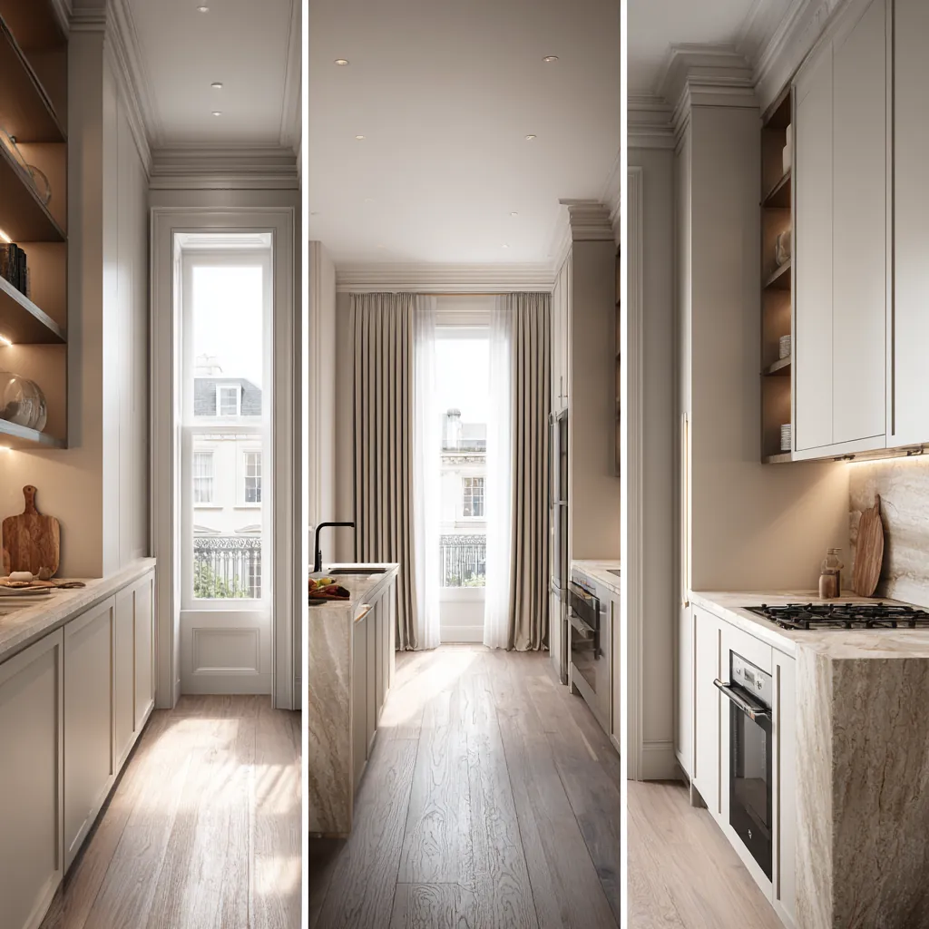 Belgravia mansion-flat refurbishment at 13 Greville House, Kinnerton Street, Central London