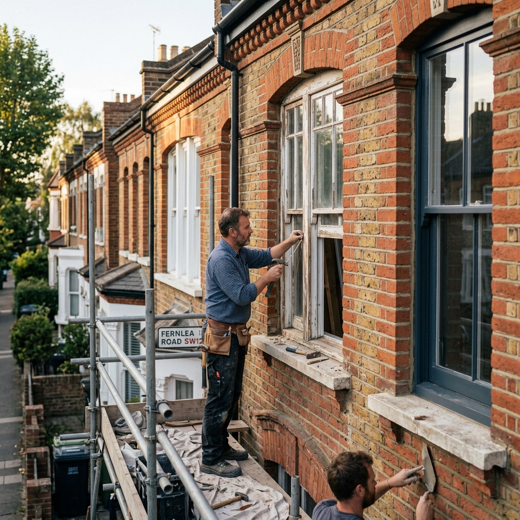Luxury heritage restoration in balham