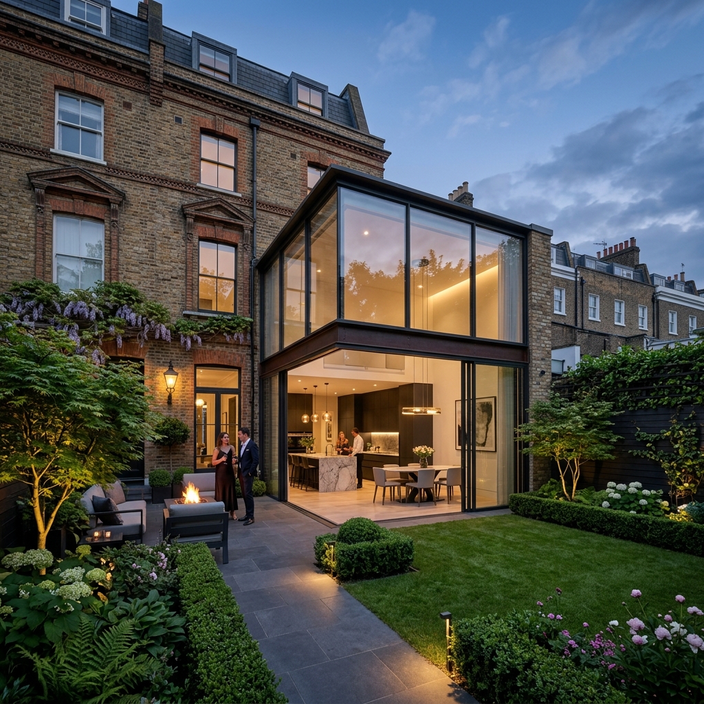 Luxury side return extensions in chelsea