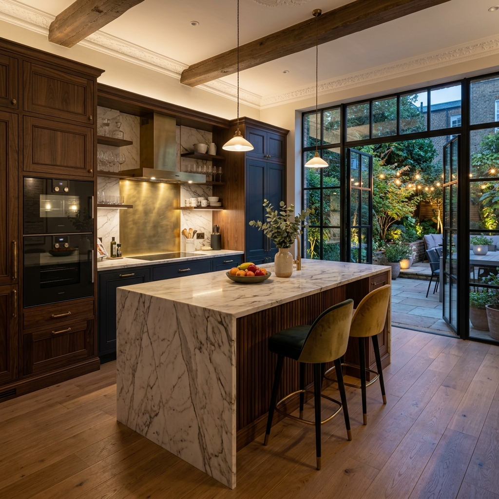 Luxury kitchen renovation in chelsea