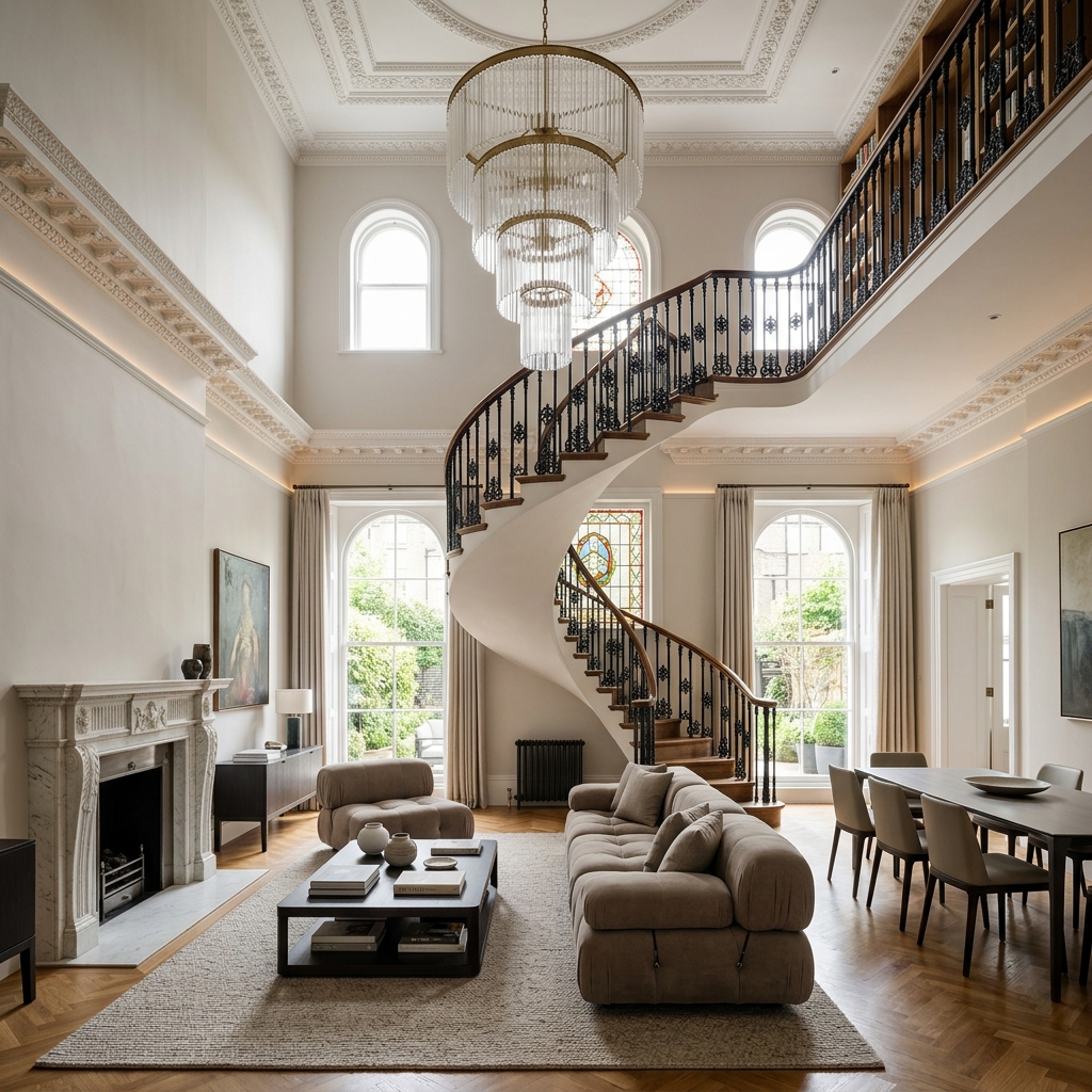 Luxury flat refurbishment in chelsea