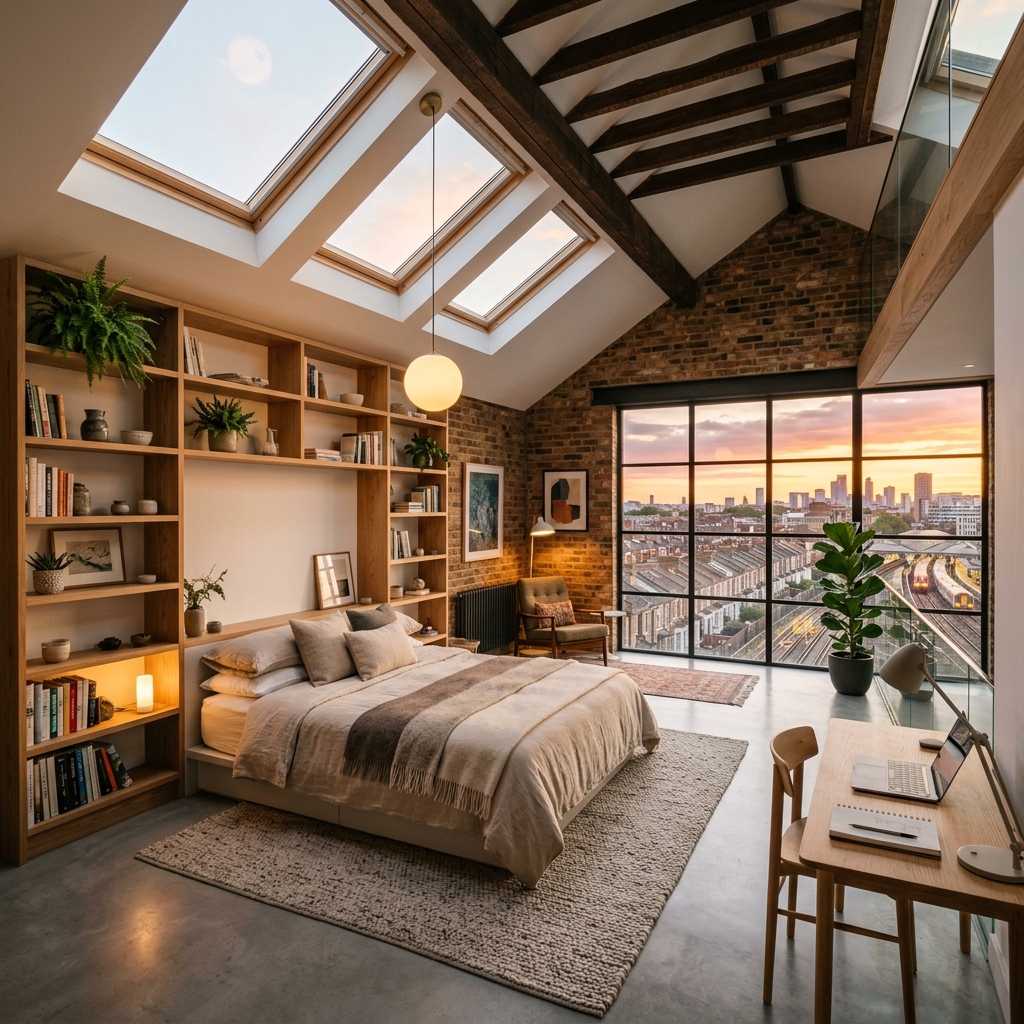 Luxury mansard loft conversion in clapham junction