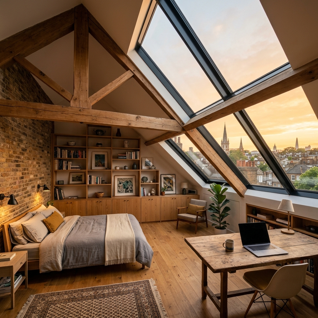Luxury mansard loft conversion in clapham