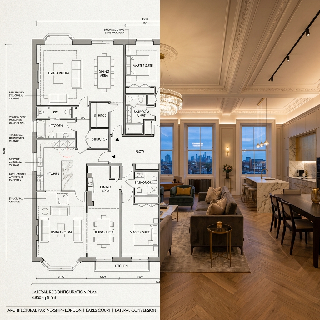 Luxury architecture design in earls court
