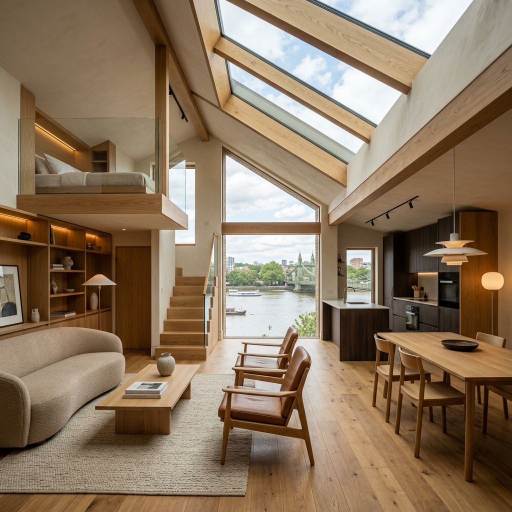 Luxury mansard loft conversion in hammersmith