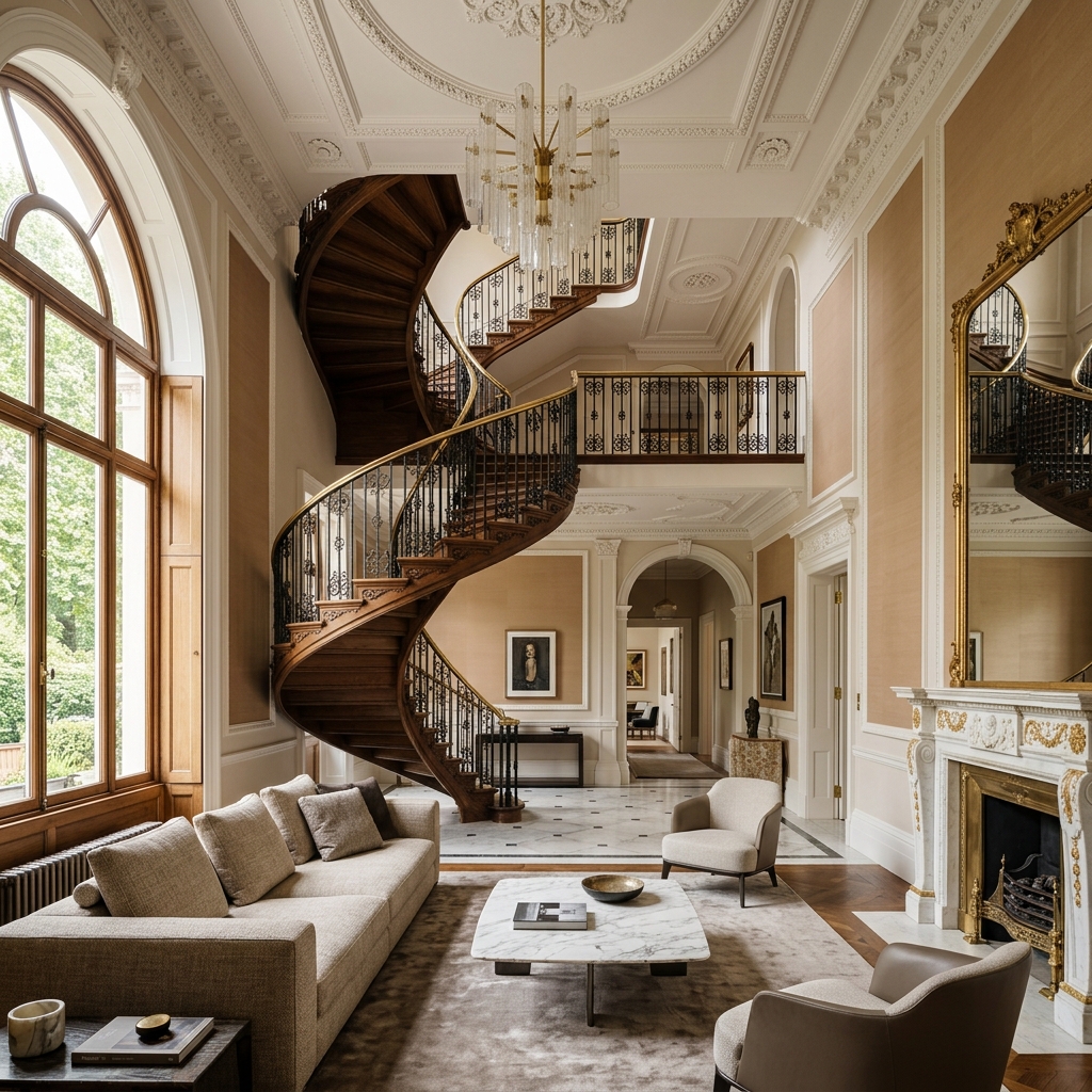 Luxury period property restoration in kensington