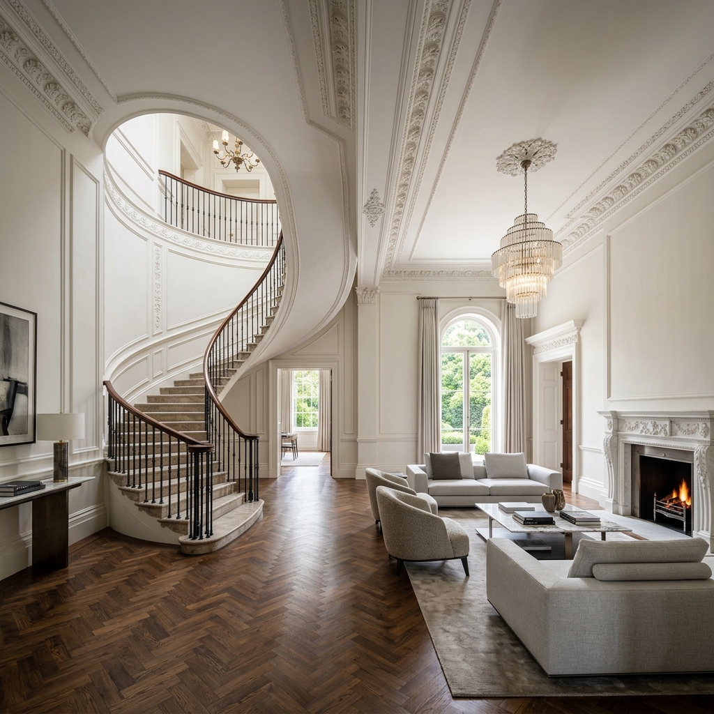 Luxury period property restoration in richmond