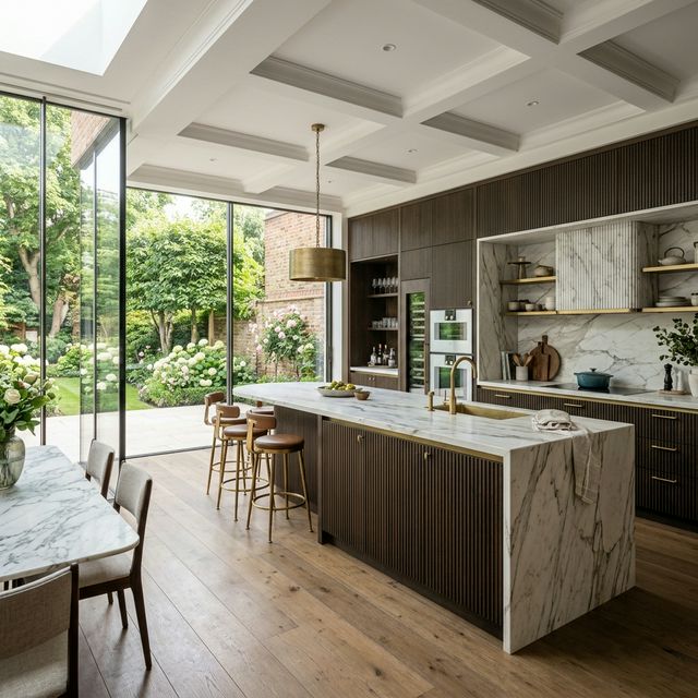 Luxury kitchen renovation in st johns wood